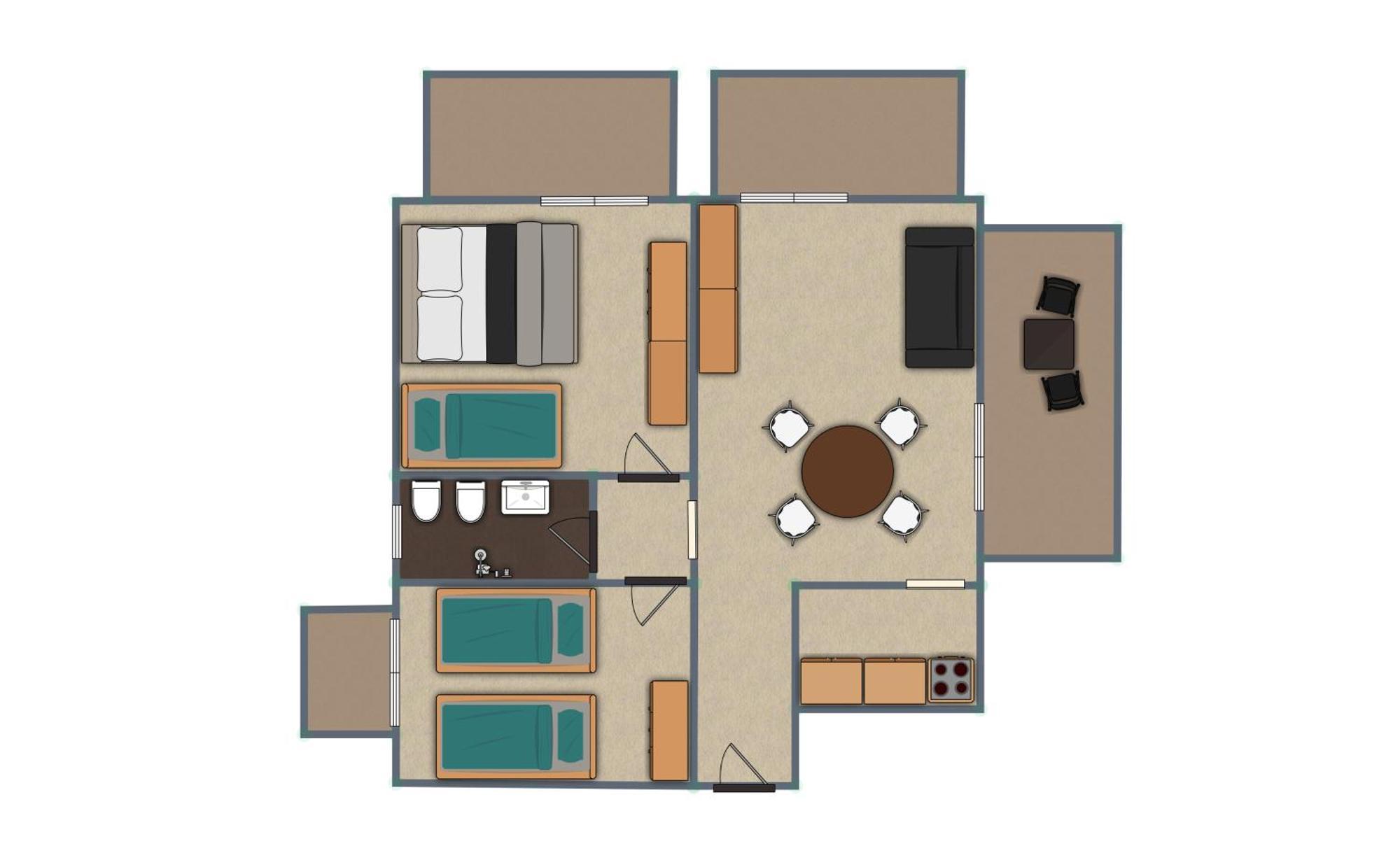 Residence Rainbow Bellaria-Igea Marina Zimmer foto